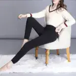Thick Slim Cashmere Warm Pants - Image 9