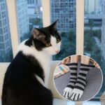 Thick, Warm Winter Socks with Fluffy Cat Paw Design - Image 16