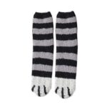 Thick, Warm Winter Socks with Fluffy Cat Paw Design - Image 10