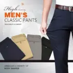 High Stretch Men's Classic Pants - Image 3