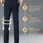 High Stretch Men's Classic Pants - Image 8