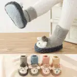Baby Cartoon Plush Cotton Toddler Shoes - Image 6