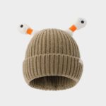 Winter Parent-Child Cute Glowing Little Monster Knit Hat - Image 15