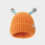 Winter Parent-Child Cute Glowing Little Monster Knit Hat - Image 20