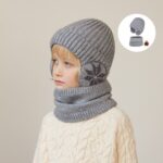 Children's Winter Fleece Scarf Suit - Image 4