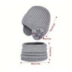 Children's Winter Fleece Scarf Suit - Image 12