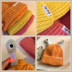 Winter Parent-Child Cute Glowing Little Monster Knit Hat - Image 24