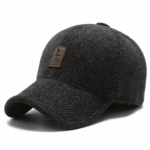 Winter Baseball Cap with Ear Muffs