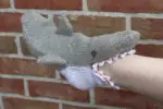 3D Knit Crocodile Socks - Image 6