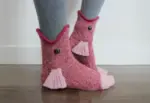 3D Knit Crocodile Socks - Image 9