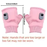 USB Adjustable heating gloves with digital display - Image 9