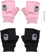 USB Adjustable heating gloves with digital display - Image 10