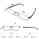 Smart Zoom & Anti-Blue Eyewear Ultralight Reading Glasses - Image 6